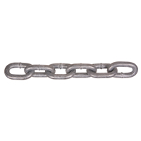 Hot-Dipped Galvanized Chains, Carbon Steel, 5/8" x 150' (45.7 m) L, Grade 30, 6900 lbs. (3.45 tons) Load Capacity LU521 | Southpoint Industrial Supply