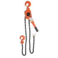 Lever Chain Hoist, 5' Lift, 6000 lbs. (3 tons) Capacity, Alloy Steel Chain Southpoint Industrial Supply