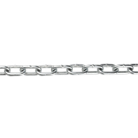 Straight Link Chain, Low Carbon Steel, 1/8" x 350' (106.7 m) L, Grade 30, 400 lbs. (0.2 tons) Load Capacity Southpoint Industrial Supply