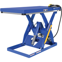 Hydraulic Scissor Lift Table, Steel, 60" L x 30" W, 3000 lbs. Cap. Southpoint Industrial Supply