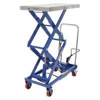 Pneumatic Hydraulic Scissor Lift Table, Steel, 35-1/2" L x 20" W, 800 lbs. Cap. Southpoint Industrial Supply