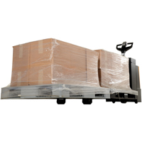 Transpalette &eacute;lectrique motoris&eacute; a/plateforme &agrave; conducteur debout, Capacit&eacute; 4500 lb, 96" lo x 30" la Southpoint Industrial Supply
