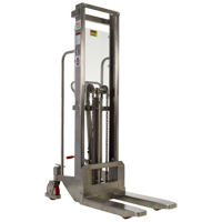 Gerbeur Hefti-Lift, M&eacute;canisme Pompe au pied, Capacit&eacute; de 880 lb, Levage max de 59" Southpoint Industrial Supply