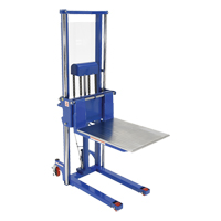 Gerbeur Hefti-Lift, M&eacute;canisme Pompe au pied, Capacit&eacute; de 1500 lb, Levage max de 63" Southpoint Industrial Supply