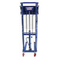 Gerbeur Hefti-Lift, M&eacute;canisme Pompe au pied, Capacit&eacute; de 1500 lb, Levage max de 63" Southpoint Industrial Supply