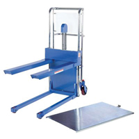 Gerbeur Hefti-Lift, M&eacute;canisme Pompe au pied, Capacit&eacute; de 400 lb, Levage max de 44" Southpoint Industrial Supply