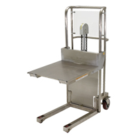 Gerbeur Hefti-Lift, M&eacute;canisme Pompe au pied, Capacit&eacute; de 450 lb, Levage max de 45-5/8" Southpoint Industrial Supply