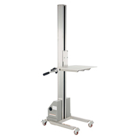 Gerbeur &agrave; levage rapide, M&eacute;canisme &eacute;lectrique, Capacit&eacute; de 125 lb, Levage max de 72" Southpoint Industrial Supply