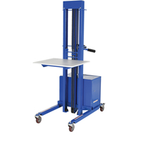 Gerbeur &agrave; levage rapide, M&eacute;canisme &eacute;lectrique, Capacit&eacute; de 400 lb, Levage max de 57" Southpoint Industrial Supply