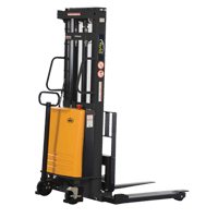 Fork Lift Stacker, Electric Operated, 2000 lbs. Capacity, 118" Max Lift Southpoint Industrial Supply