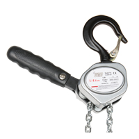 Mini Lever Hoist, 5' Lift, 500 lbs. (0.25 tons) Capacity, Zinc Plated Chain Southpoint Industrial Supply