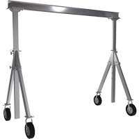 Adjustable Aluminum Gantry Crane, 10' L, 1500 lbs. (0.75 tons) Capacity LW300 | Southpoint Industrial Supply