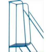 CSA-Certified Rolling Step Ladder with Locking Step, 8 Steps, 30" Step Width, 72" Platform Height, Steel Southpoint Industrial Supply