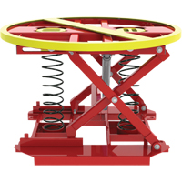 Pallet Pal<sup>®</sup> 360 Spring Level Loader, 43-5/8" L x 43-5/8" W, 4500 lbs. Cap. MF108 | Southpoint Industrial Supply