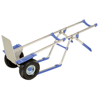 Ergonomic Hand Truck, Combination Handle, Aluminum, 52" Height, 350 lbs. Capacity Southpoint Industrial Supply