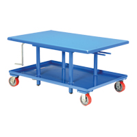 Post Lift Table, 42" L x 30" W, Steel, 2000 lbs. Capacity Southpoint Industrial Supply
