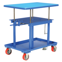 Hydraulic Lift Table, 24" L x 36" W, Steel, 2000 lbs. Capacity Southpoint Industrial Supply