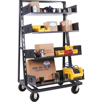 Adjust-A-Tray Trucks, 18" x 38" x 64", 1500 lbs. Capacity MH011 | Southpoint Industrial Supply
