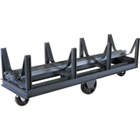 Chariot &agrave; berceaux, 96" lo x 28" la x 29" h, Capacit&eacute; de 10 000 lb, Roue Ph&eacute;nolique Southpoint Industrial Supply