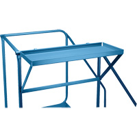 &eacute;chelles roulantes pour l'entretien et les m&eacute;caniciens, Acier, 4 Marches, Hauteur de la plateforme 38" Southpoint Industrial Supply