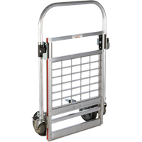 Chariot &agrave; plateforme repliable &agrave; quatre roues, Aluminium, 750 lb, 31" lo x 23-1/4" la, Hauteur 39" Southpoint Industrial Supply