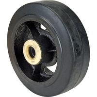 Rubber Wheels, 6" (152 mm) Dia. x 2" (51 mm) W, 550 lbs. (249 kg.) Capacity Southpoint Industrial Supply