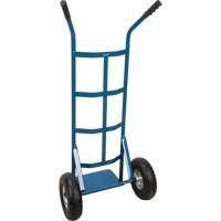All-Welded Hand Truck, Dual Handle, Steel, 46" Height, 600 lbs. Capacity Southpoint Industrial Supply