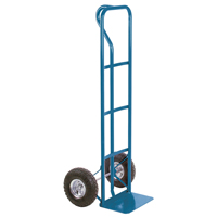 All-Welded Hand Truck, P-Handle Handle, Steel, 51" Height, 600 lbs. Capacity Southpoint Industrial Supply