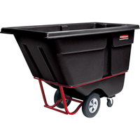 Tilt Truck, Polyethylene, 1/2 cu. yd., 850 lbs. Load Capacity Southpoint Industrial Supply