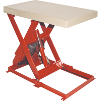 Scissor Lift Table, Steel, 36" L x 20" W, 1100 lbs. Capacity MK811 | Southpoint Industrial Supply