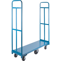 U-Boat Platform Truck, 60" L x 18" W, 1500 lbs. Capacity, Rubber Casters Southpoint Industrial Supply