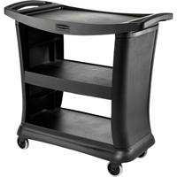 Executive Service Cart, 3 Tiers, 20" x 38" x 39", 300 lbs. Capacity Southpoint Industrial Supply