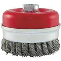 Knot Banded Cup Brush, 5" Dia. x 5/8"-11 Arbor Southpoint Industrial Supply