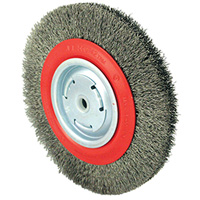 101G-2M Medium Wire Wheel, 8" Dia., 0.014" Fill, 1/2" - 2" Arbor Southpoint Industrial Supply