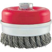 Knot Banded Cup Brush, 4" Dia. x 5/8"-11 Arbor Southpoint Industrial Supply