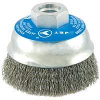 Brosse boisseau &agrave; fils cr&ecirc;p&eacute;s en acier inoxydable Southpoint Industrial Supply