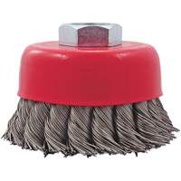 CK3201T Knotted Twist Wire Cup Brush, 3" Dia. x 5/8"-11 Arbor Southpoint Industrial Supply