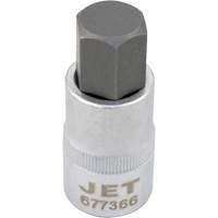 Bit Socket, Hex, 12 mm x 2" L, 1/2" Drive Southpoint Industrial Supply