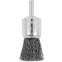 Brosse coupelle sertie mont&eacute;e sur tige, 3/4", Fils 0,012", Tige 1/4" Southpoint Industrial Supply