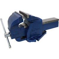 Cast Ductile Iron Bench Vise, 6" Jaw Width, 3-3/4" Throat Depth Southpoint Industrial Supply