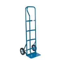 All-Welded Hand Truck, P-Handle Handle, Steel, 51" Height, 600 lbs. Capacity Southpoint Industrial Supply