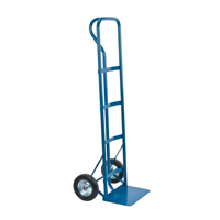 All-Welded Hand Truck, P-Handle Handle, Steel, 51" Height, 600 lbs. Capacity Southpoint Industrial Supply