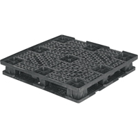 Double Deck Stackable Pallets, 4-Way Entry, 48-7/10" L x 45.7" W x 7-1/2" H MN168 | Southpoint Industrial Supply