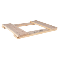 Hardwood Dolly Frame, Not Included Wheels, 900 lbs. Capacity, 18" W x 24" D x 1.5" H Southpoint Industrial Supply