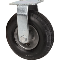 Roulettes pneumatiques, Fixe, 8" (203,2 mm), Pneumatique, 350 lb (158,8 kg) Southpoint Industrial Supply