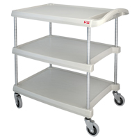 myCart Utility Cart, 3 Tiers, 20" x 35-1/2" x 30", 400 lbs. Capacity Southpoint Industrial Supply
