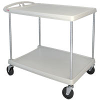 myCart Utility Cart, 2 Tiers, 26" x 36-7/8" x 36", 400 lbs. Capacity Southpoint Industrial Supply