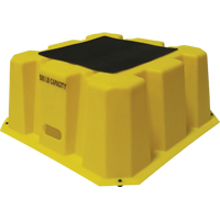 Escabeaux emboîtables industriels, 25" x 25" x Hauteur 10-1/2" Southpoint Industrial Supply