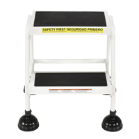 Stop-Step Ladders, 2 Steps, 16" Step Width, 18-9/16" Platform Height, Steel Southpoint Industrial Supply