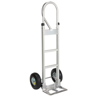 Knocked Down Hand Truck, P-Handle Handle, Aluminum, 52-1/8" Height, 500 lbs. Capacity Southpoint Industrial Supply
